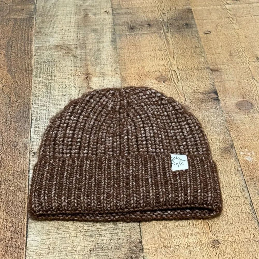 Aerie offline brown beanie hat cap